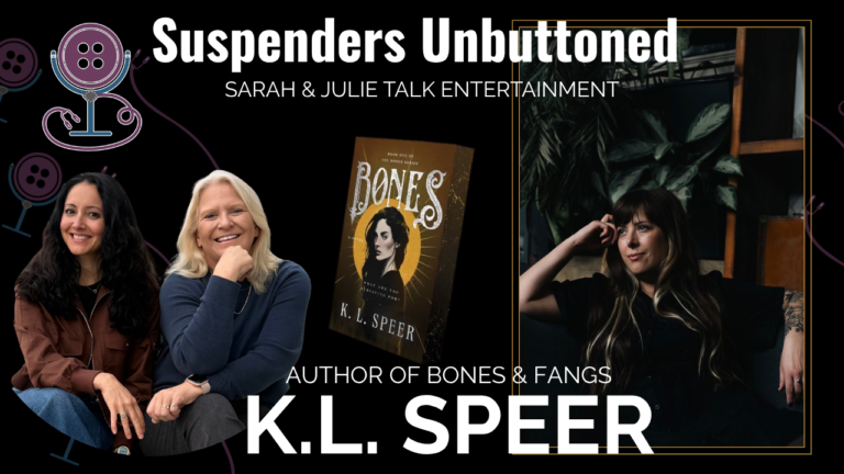 Author K. L. Speer discusses Bones and her publishing journey with Suspenders Unbuttoned Media